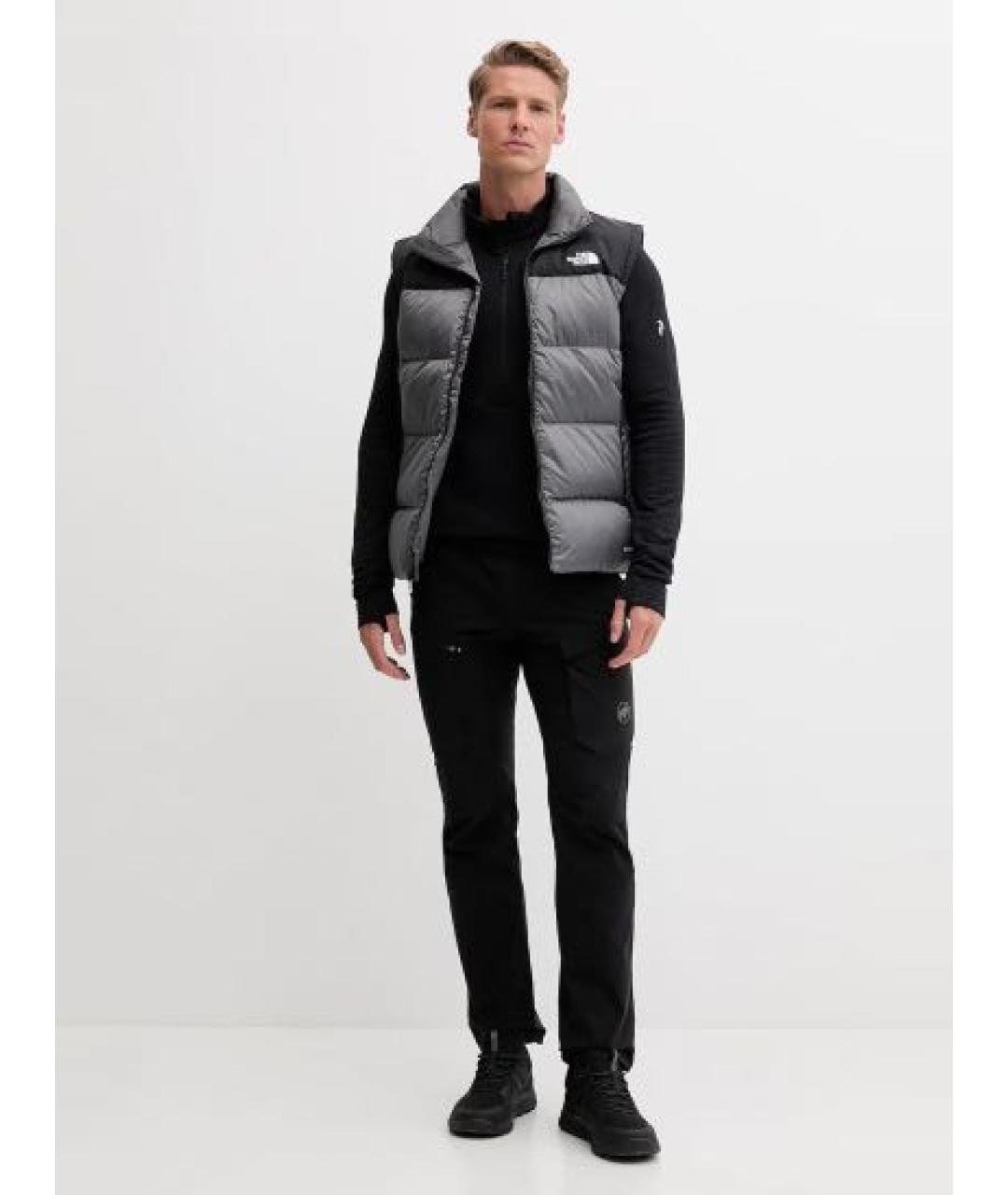 THE NORTH FACE Серый полиэстеровый жилет, фото 3