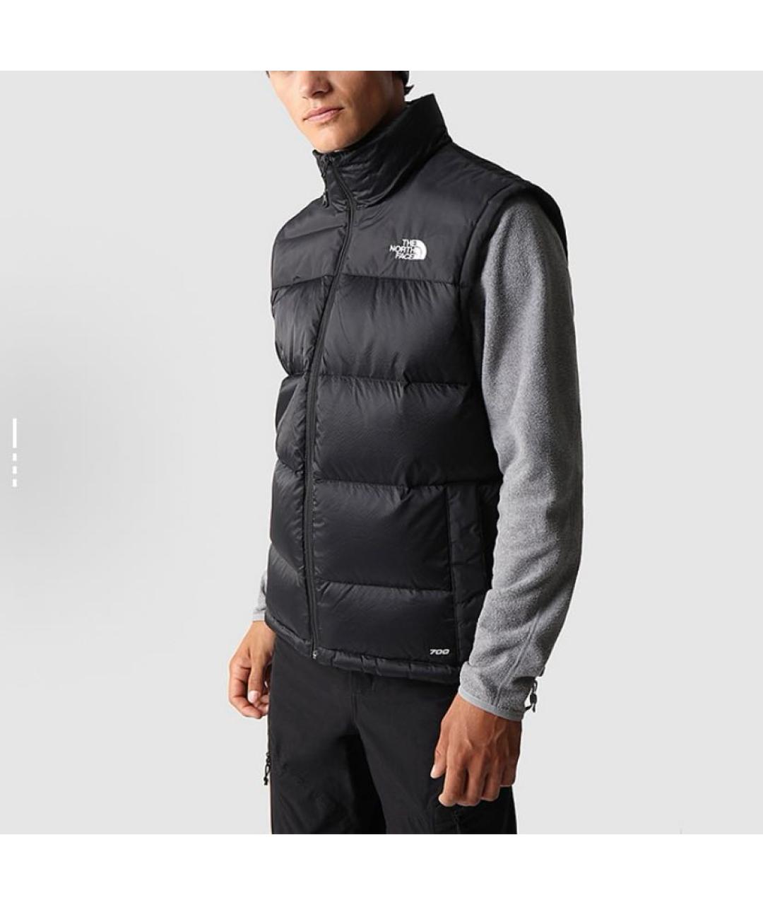 THE NORTH FACE Черный полиэстеровый жилет, фото 7