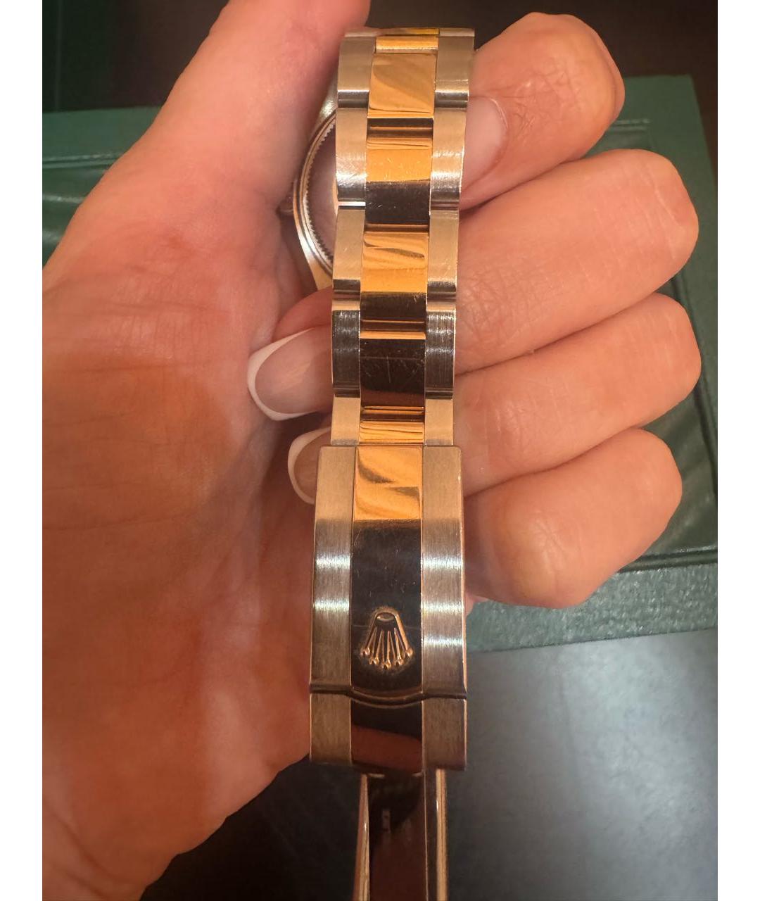 ROLEX Розовые часы из розового золота, фото 4