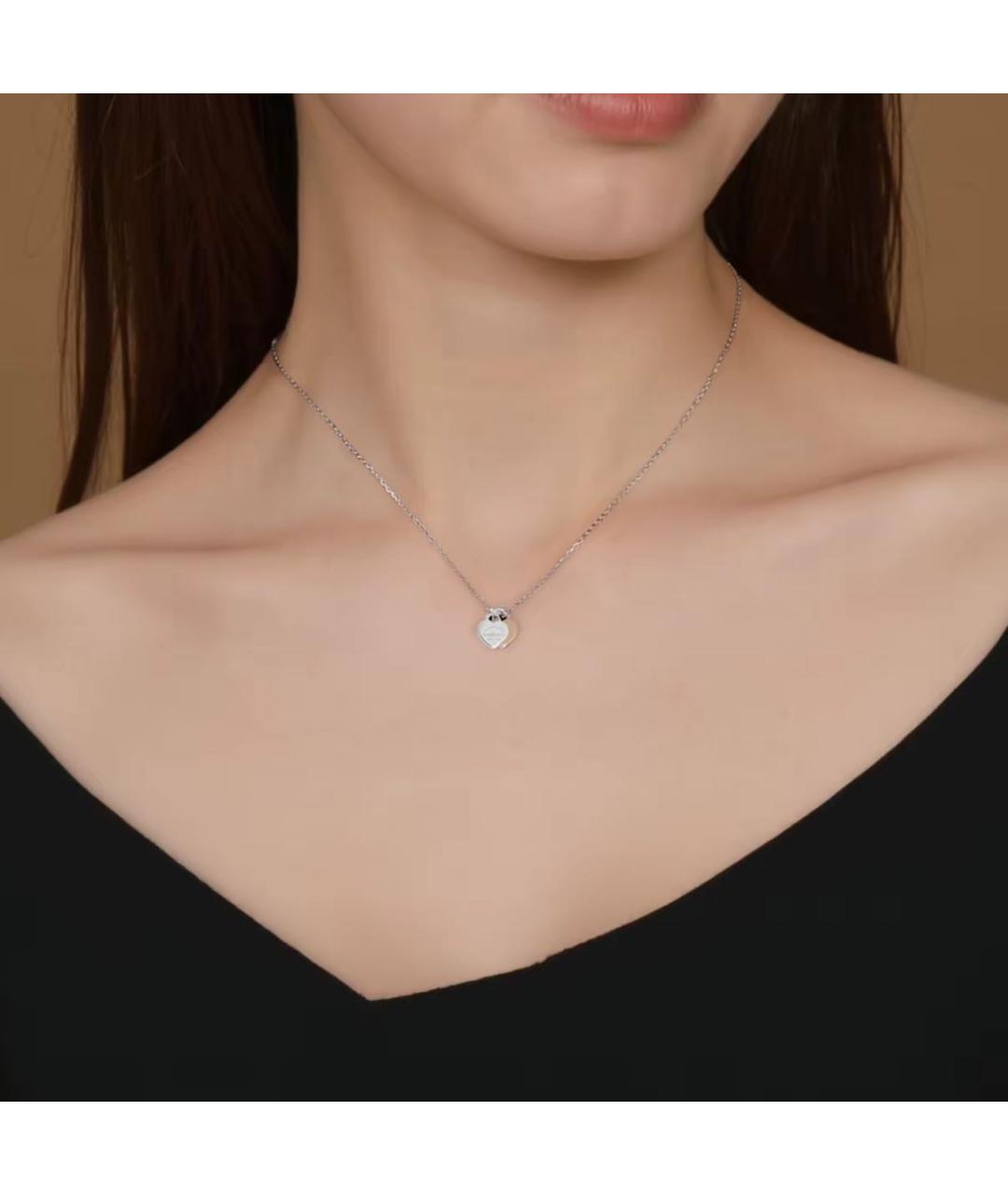 TIFFANY&CO Серебряная серебряная подвеска, фото 3