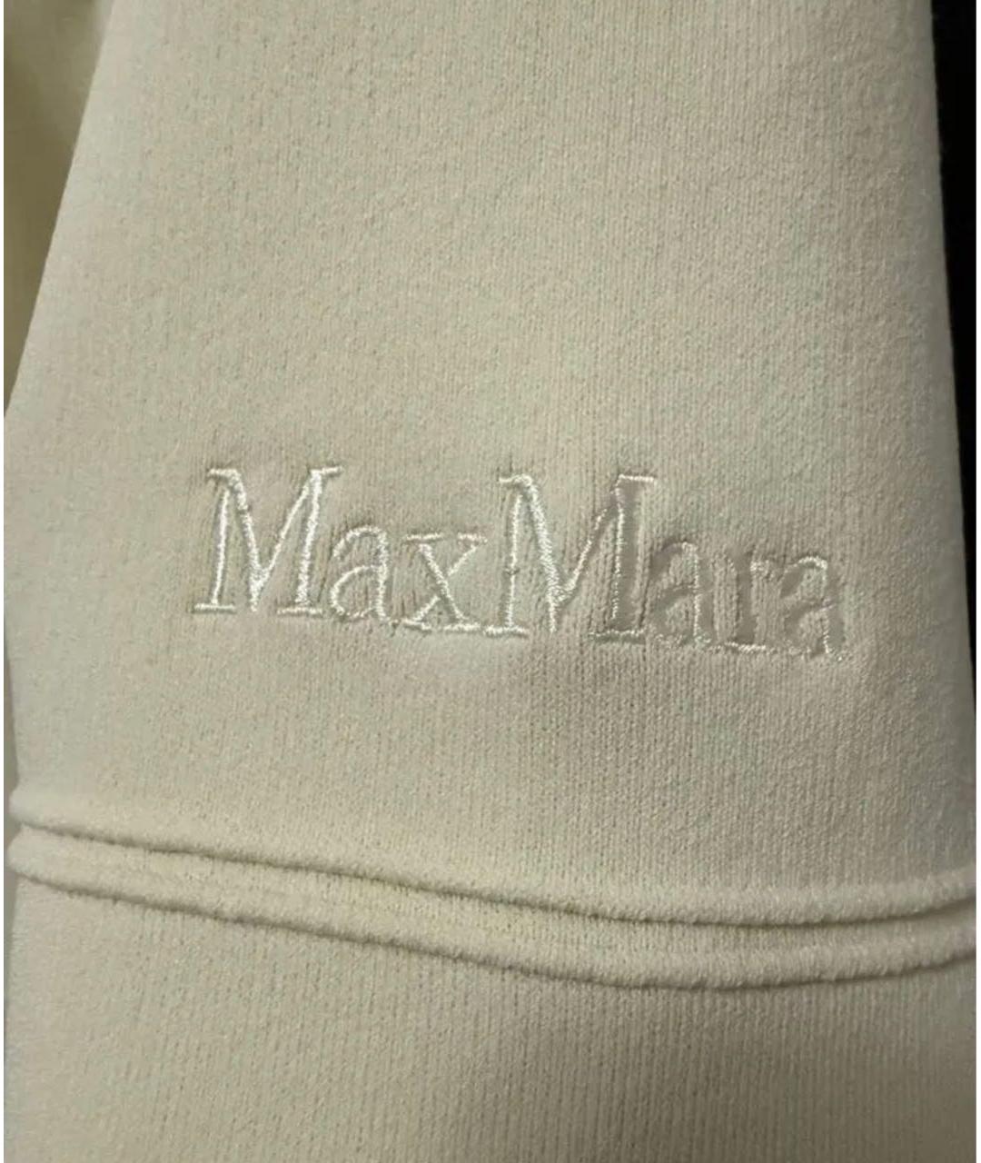 MAX MARA Бежевый вискозный джемпер / свитер, фото 3