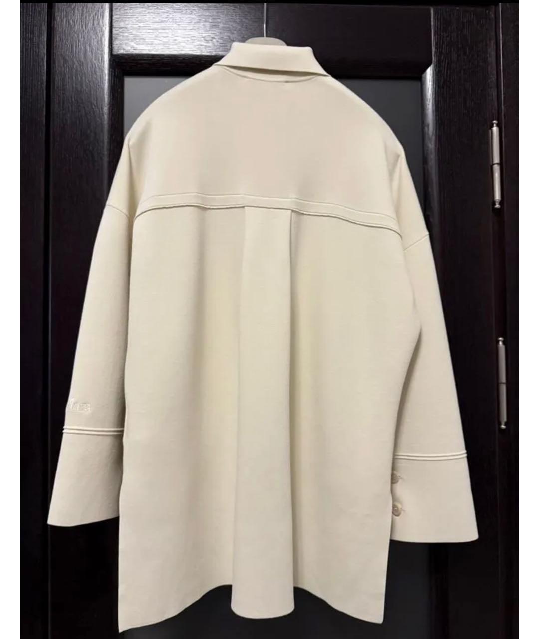 MAX MARA Бежевый вискозный джемпер / свитер, фото 2