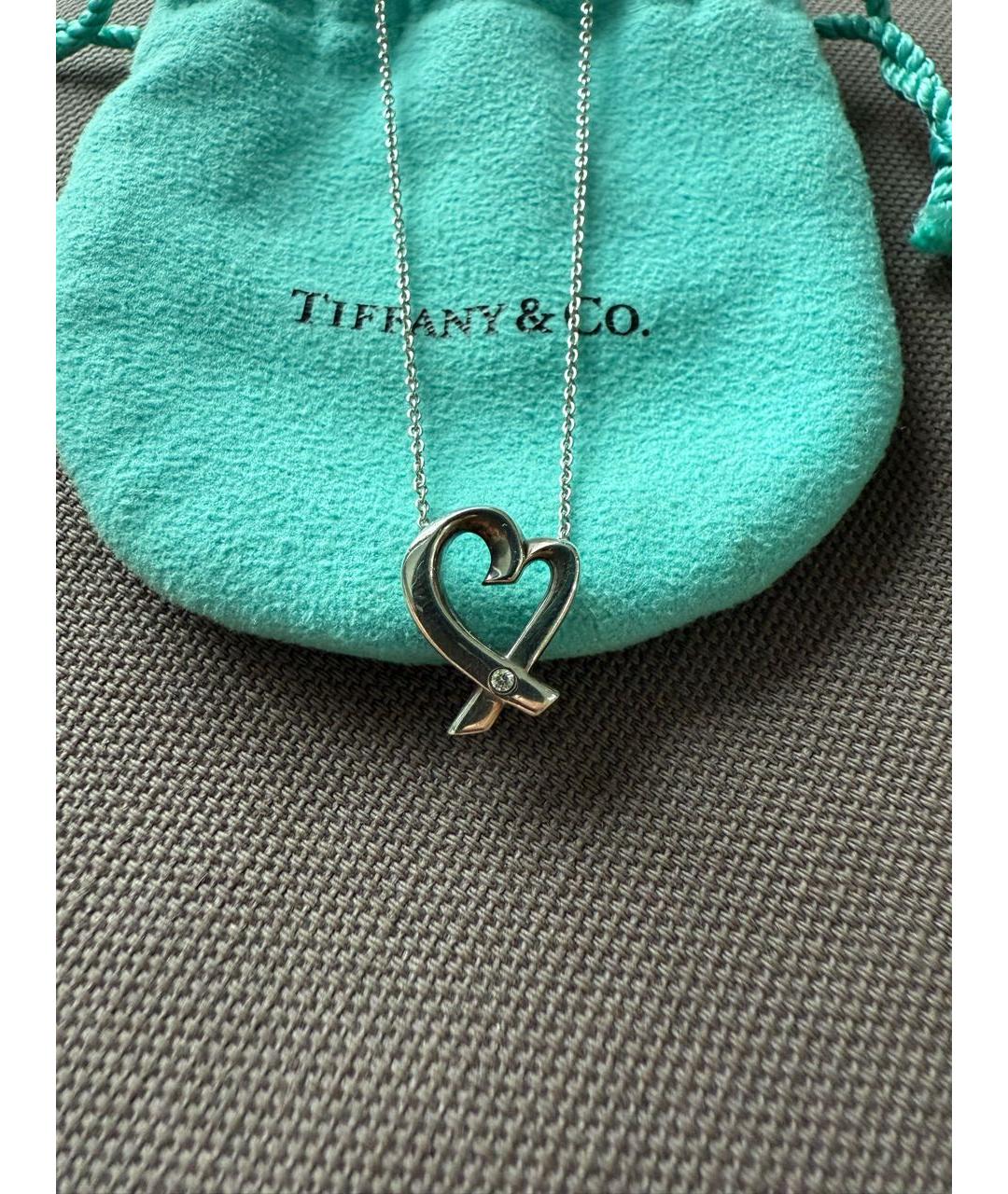 TIFFANY&CO Серебряное серебряное колье, фото 2
