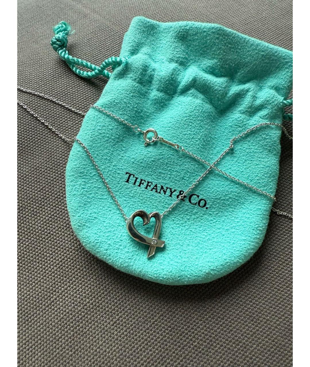 TIFFANY&CO Серебряное серебряное колье, фото 3