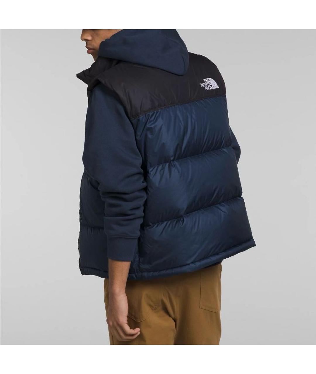 THE NORTH FACE Темно-синий полиэстеровый жилет, фото 4