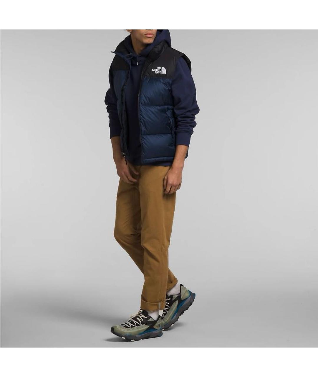 THE NORTH FACE Темно-синий полиэстеровый жилет, фото 3