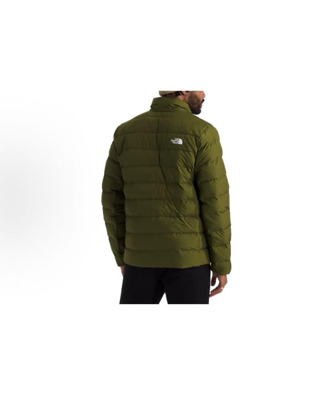 THE NORTH FACE Хаки полиэстеровый пуховик, фото 2