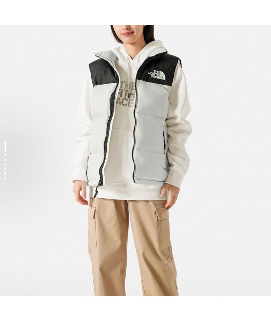 THE NORTH FACE Белый жилет, фото 5
