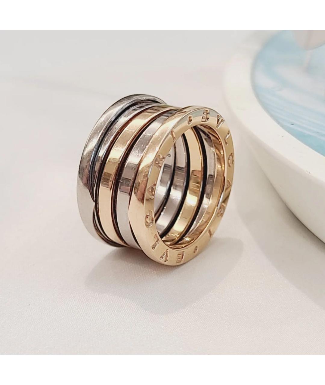 BVLGARI Серебряное кольцо из белого золота, фото 4