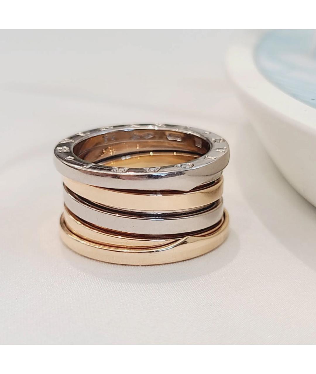BVLGARI Серебряное кольцо из белого золота, фото 3