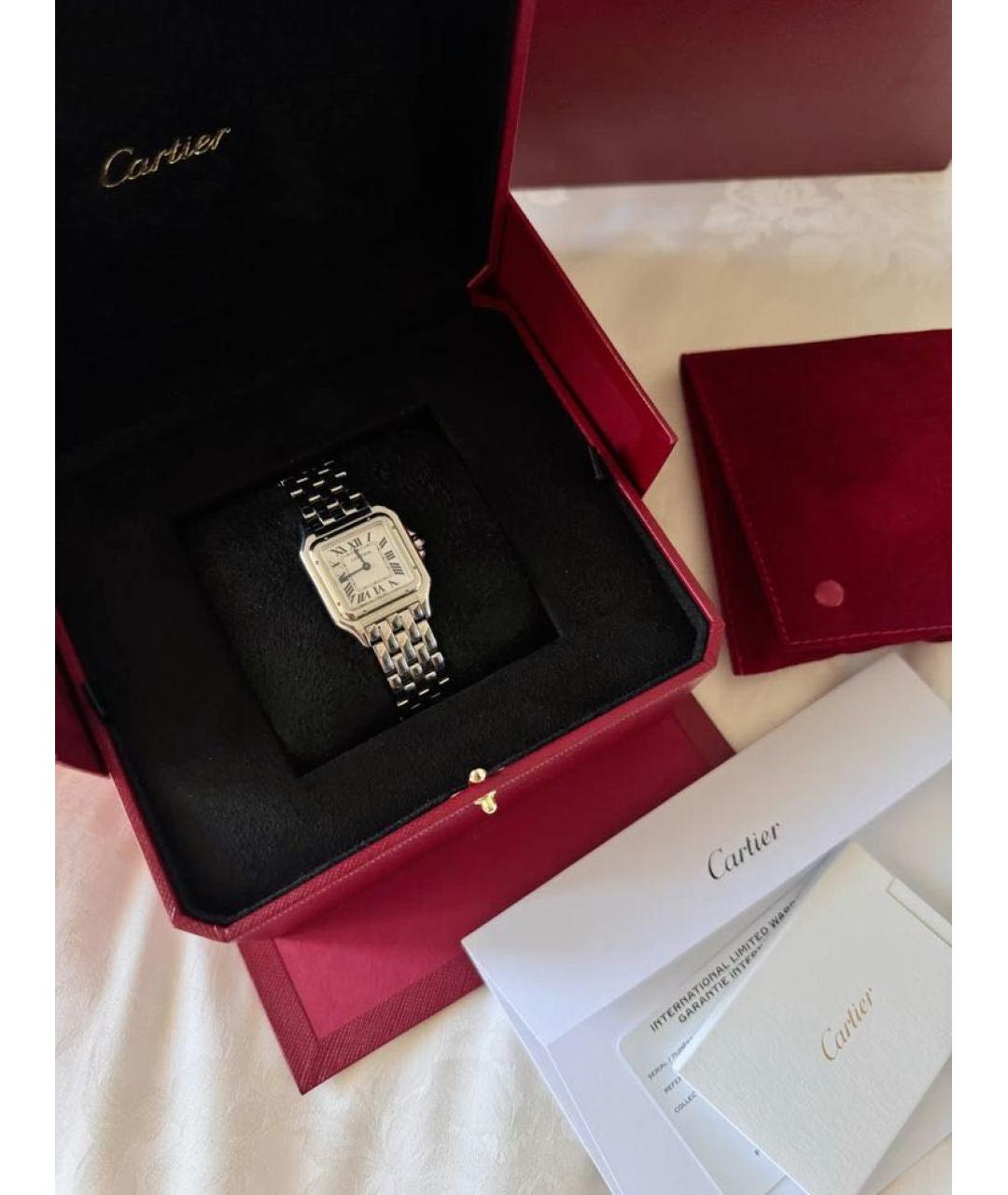 CARTIER Серебряные часы, фото 4