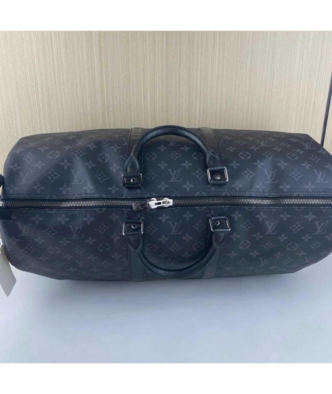 LOUIS VUITTON Темно-синяя сумка с короткими ручками, фото 5