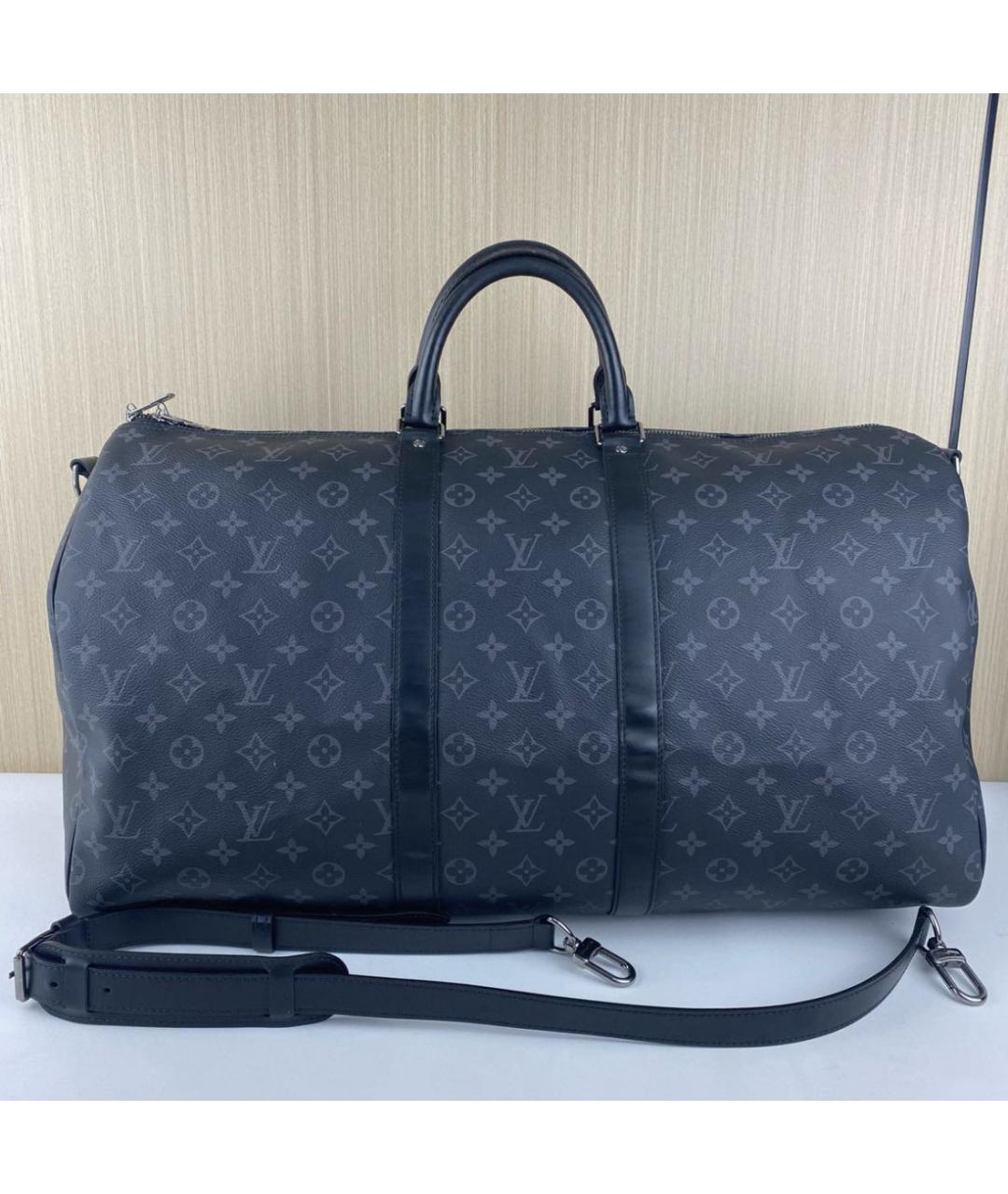 LOUIS VUITTON Темно-синяя сумка с короткими ручками, фото 6
