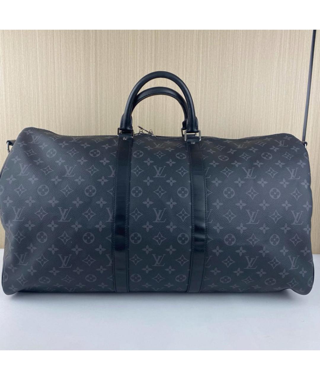 LOUIS VUITTON Темно-синяя сумка с короткими ручками, фото 3