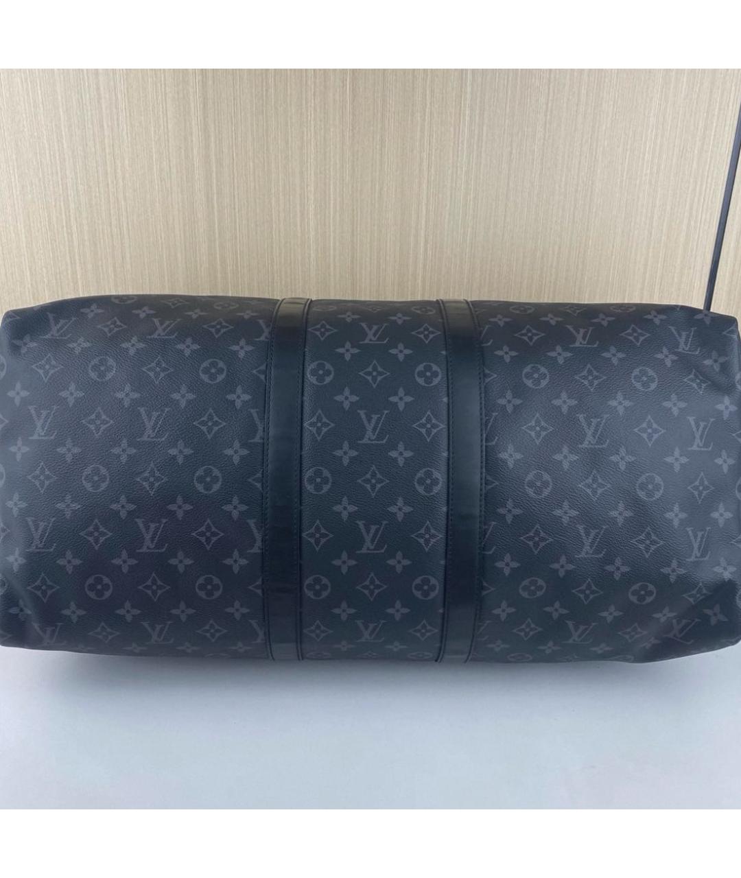 LOUIS VUITTON Темно-синяя сумка с короткими ручками, фото 4