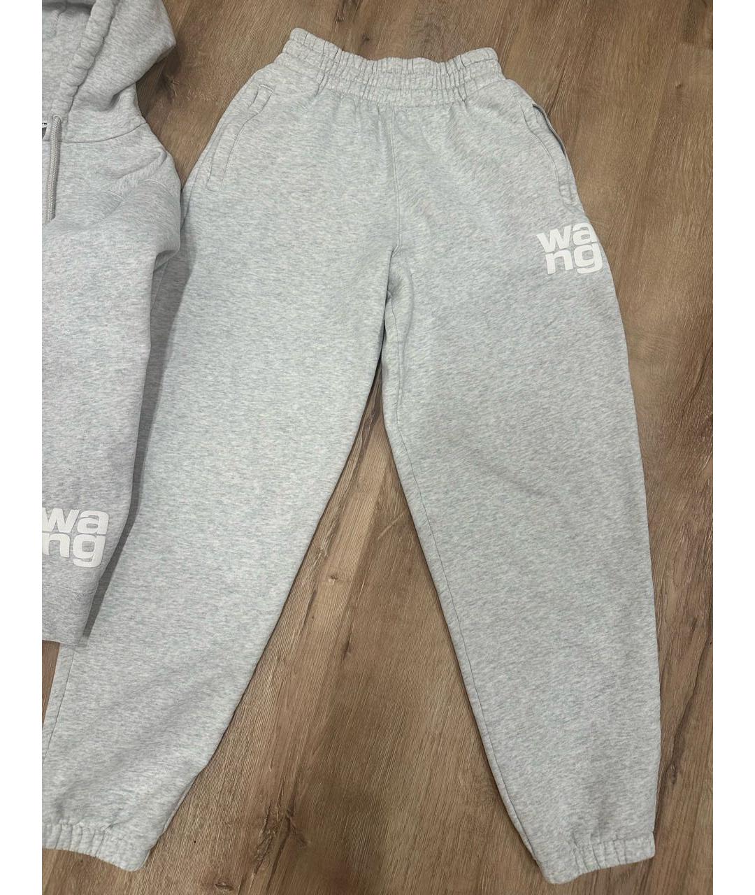 ALEXANDER WANG Серый хлопковый спортивные костюмы, фото 2