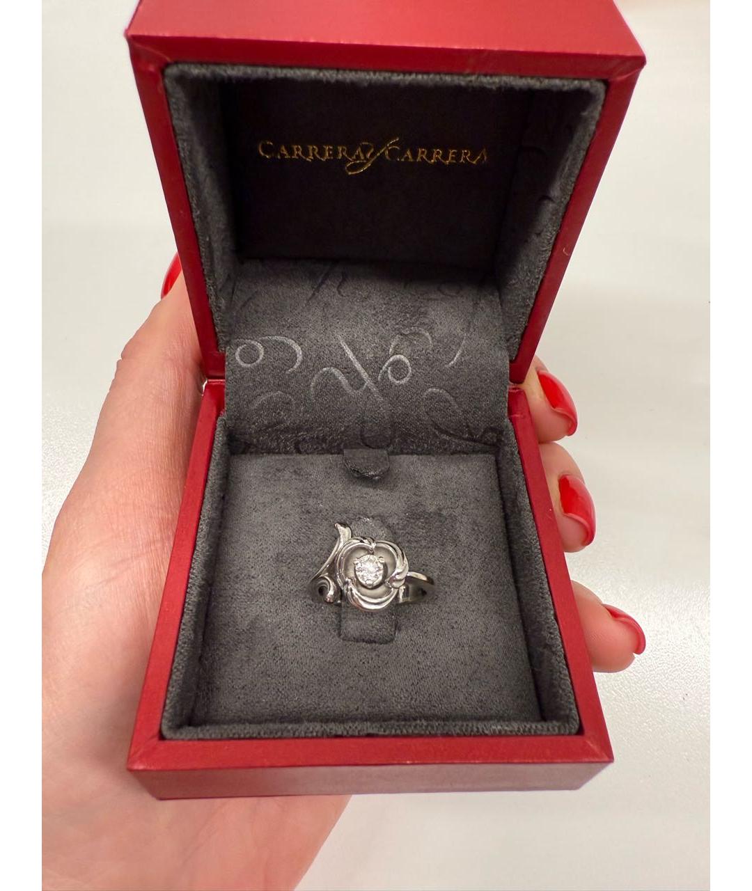 CARRERA Y CARRERA Белое кольцо из белого золота, фото 8