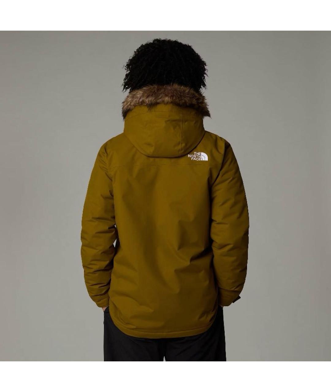 THE NORTH FACE Коричневая полиэстеровая парка, фото 6