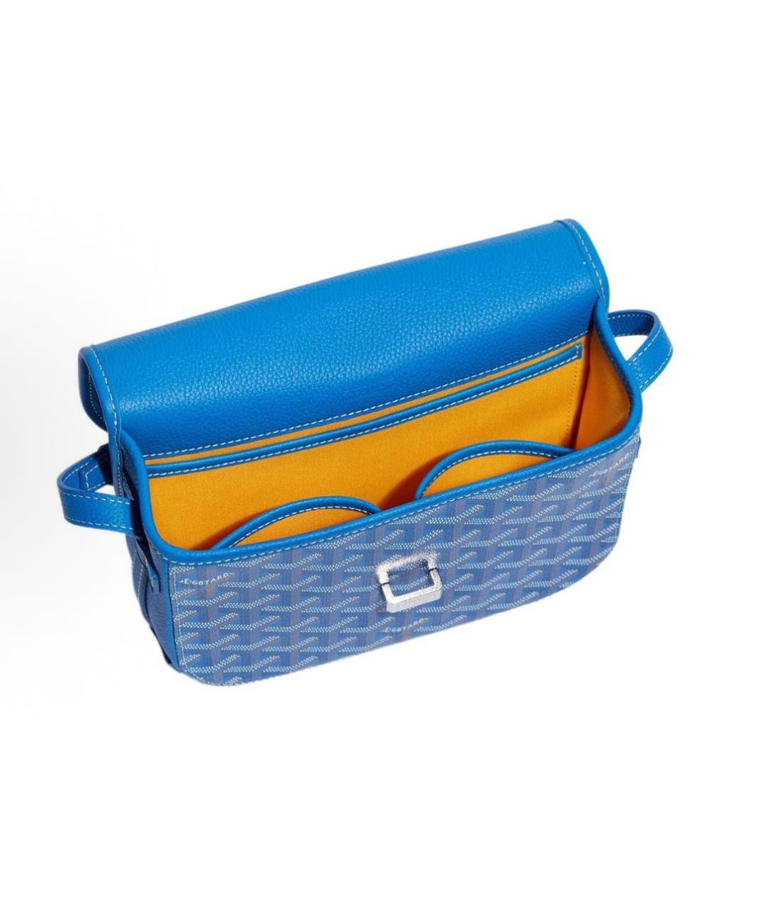 GOYARD Синяя сумка через плечо, фото 4