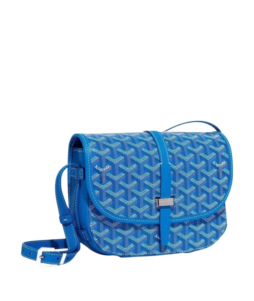 GOYARD Синяя сумка через плечо, фото 1