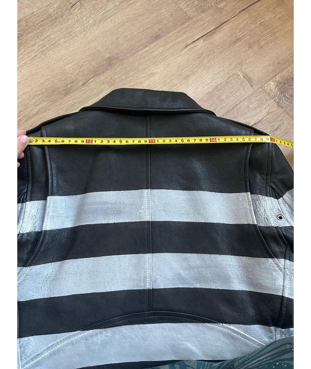 SAINT LAURENT Кожаная куртка, фото 5