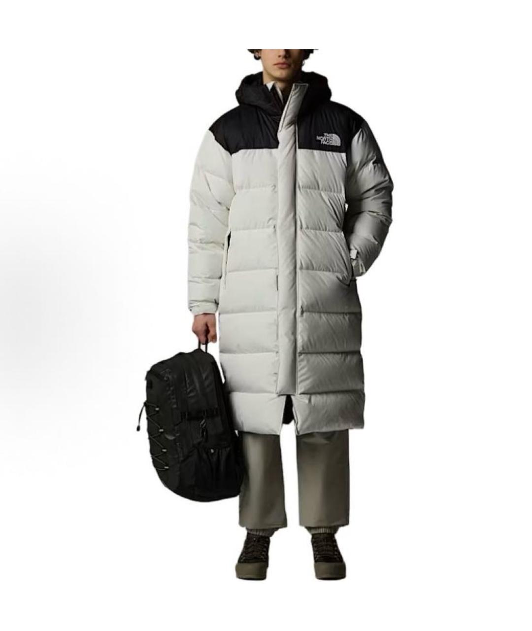 THE NORTH FACE Белый полиэстеровый пуховик, фото 3