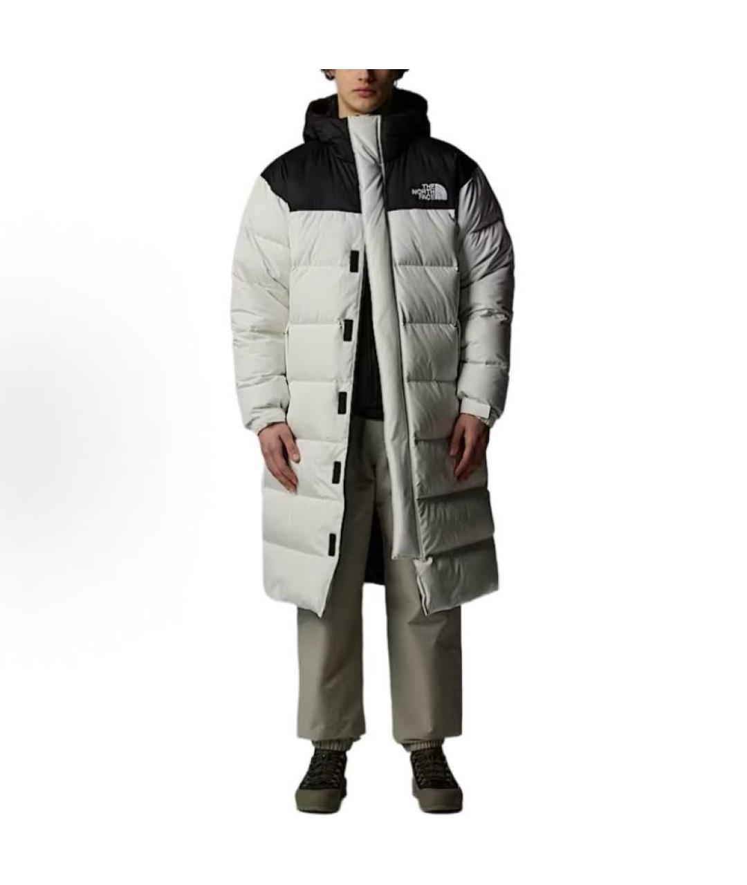 THE NORTH FACE Белый полиэстеровый пуховик, фото 4