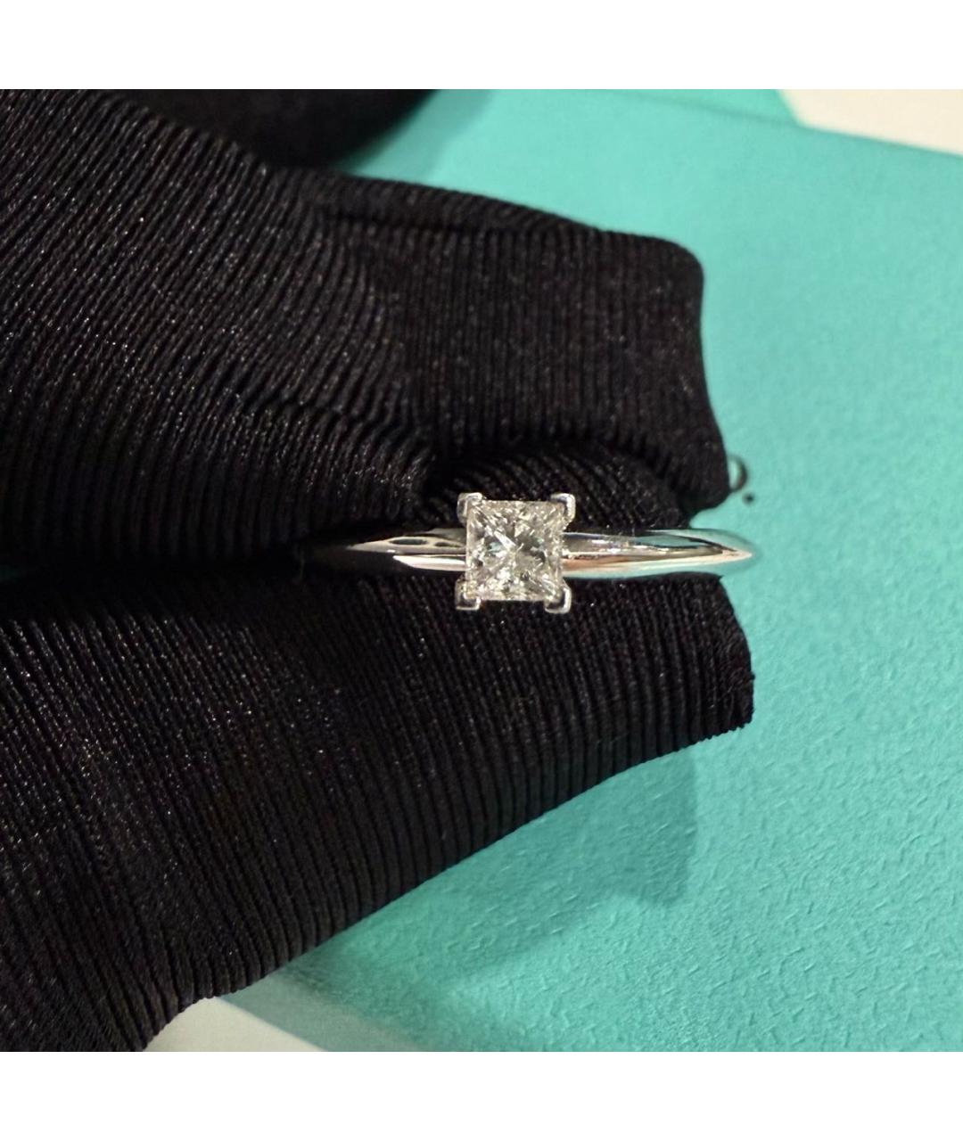 TIFFANY&CO Серебряное платиновое кольцо, фото 4