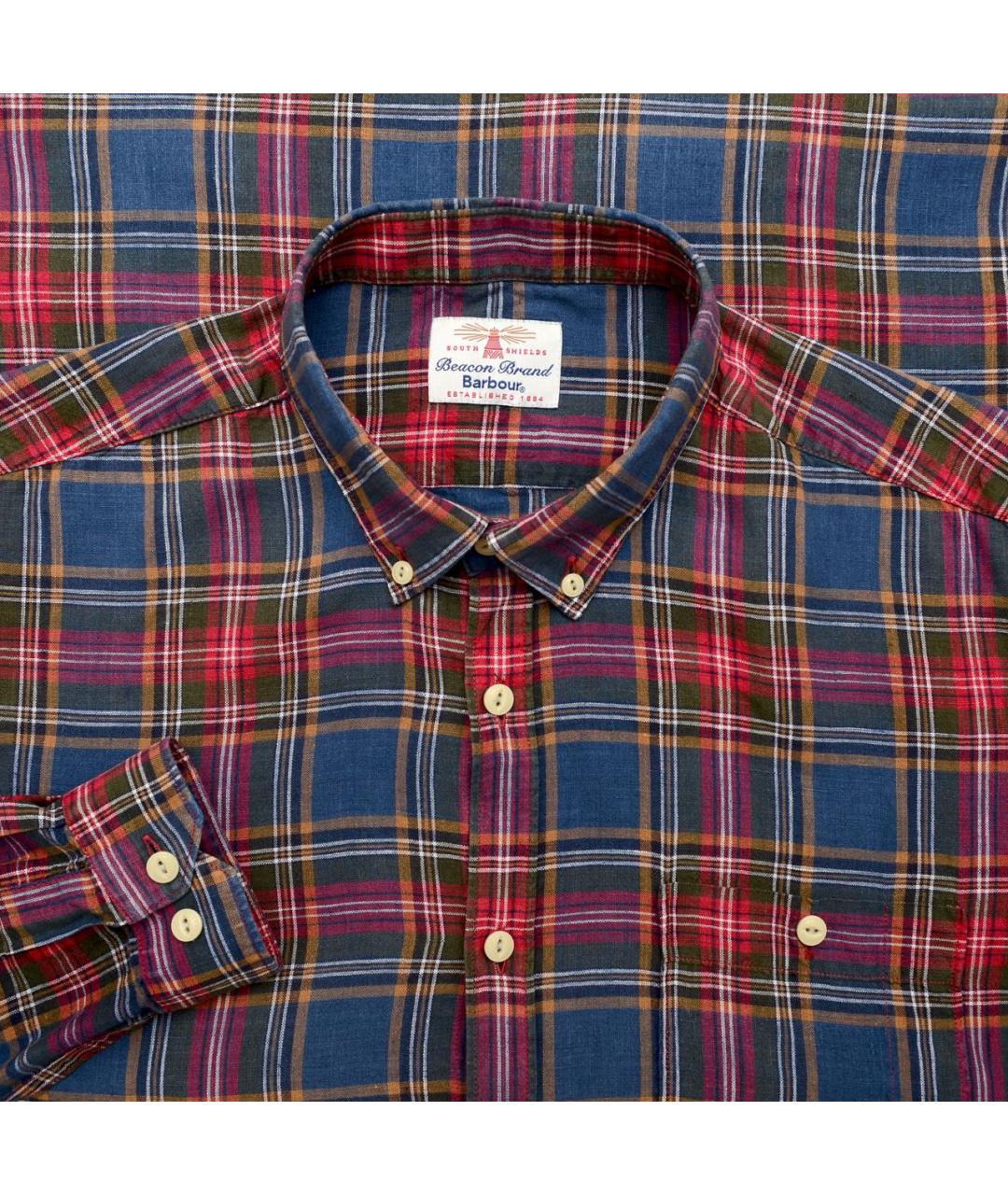 BARBOUR Мульти льняная кэжуал рубашка, фото 3