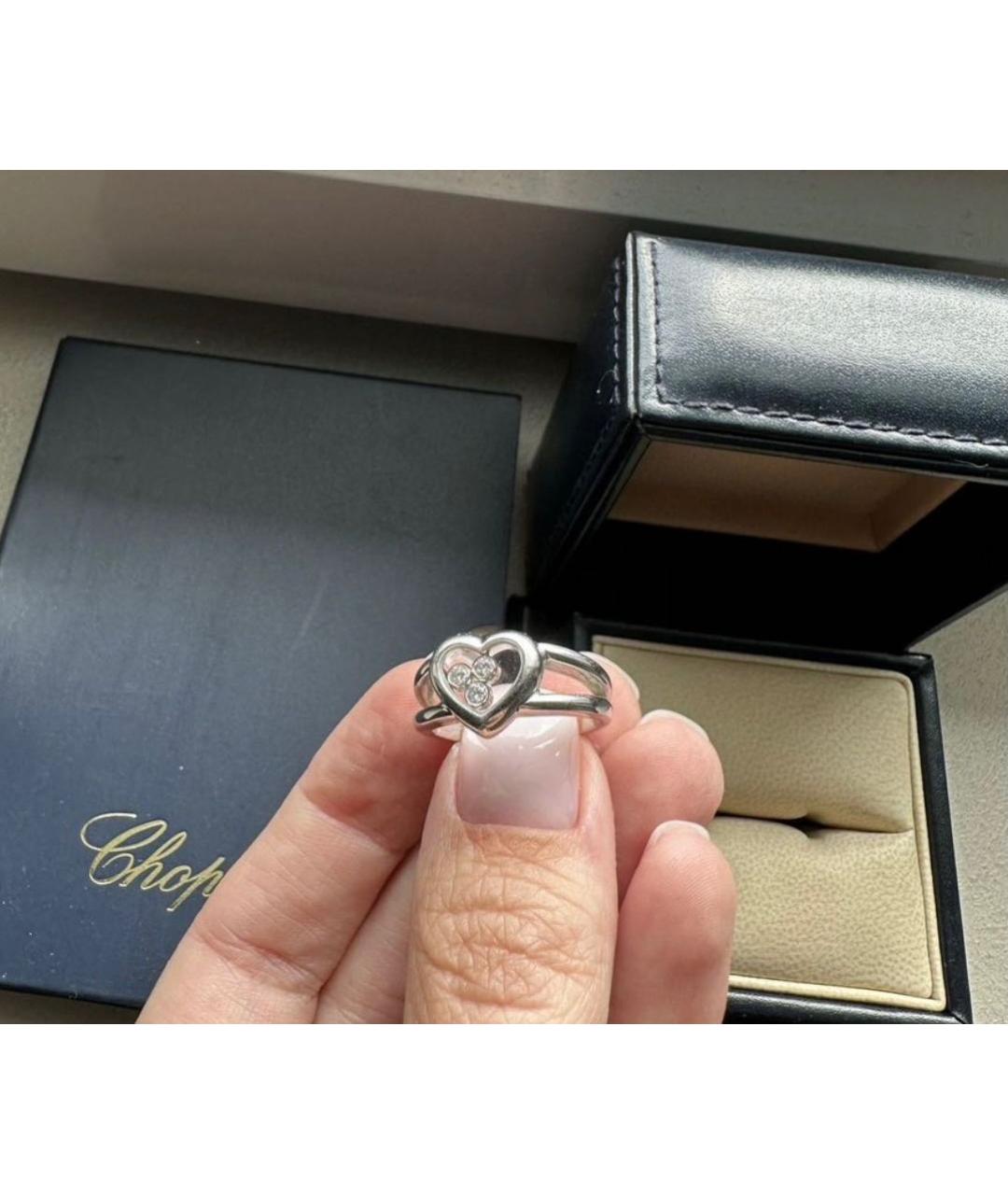 CHOPARD Серебряное кольцо из белого золота, фото 5