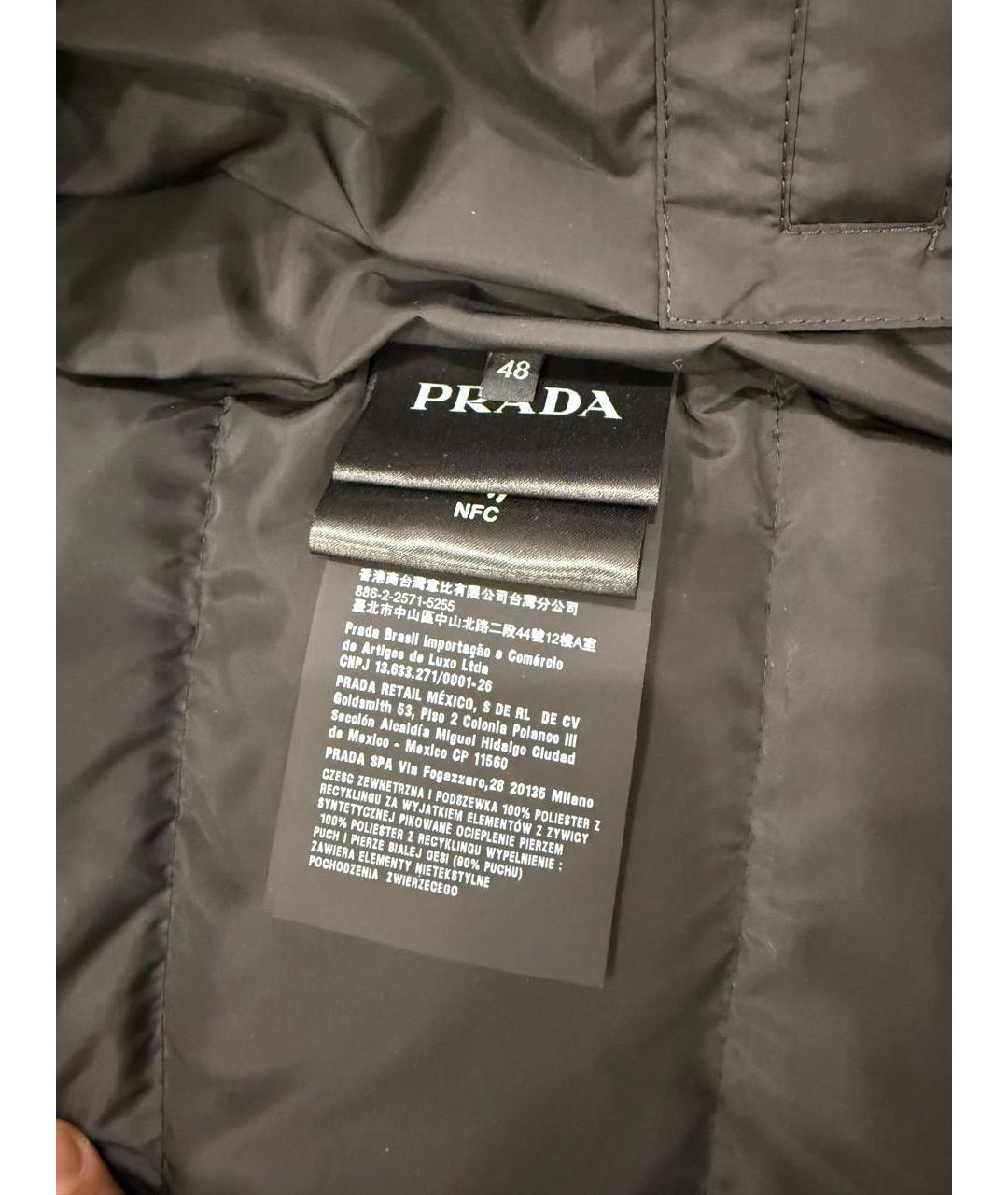 PRADA Черный жилет, фото 3