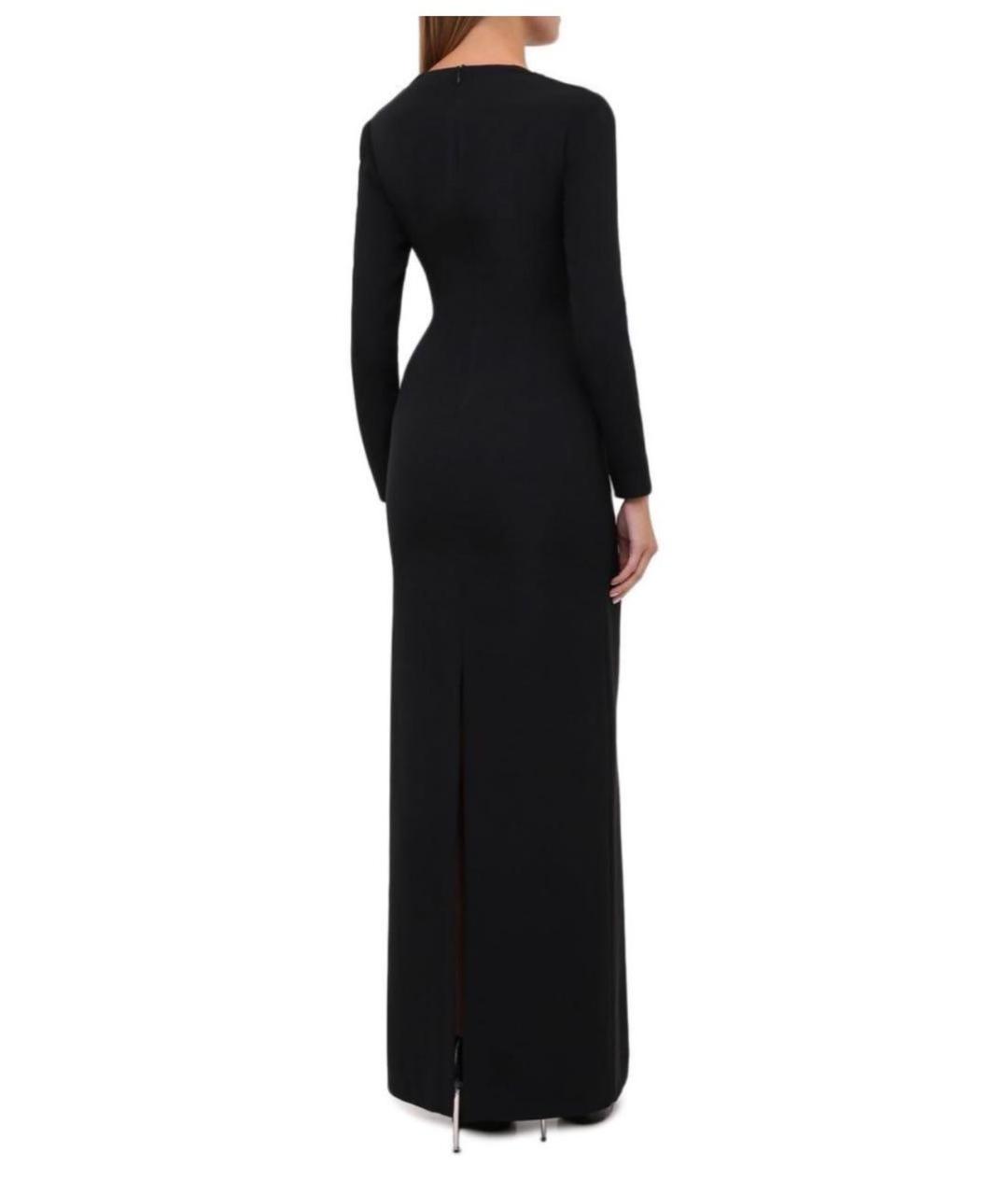 TOM FORD Черное шелковое вечернее платье, фото 2