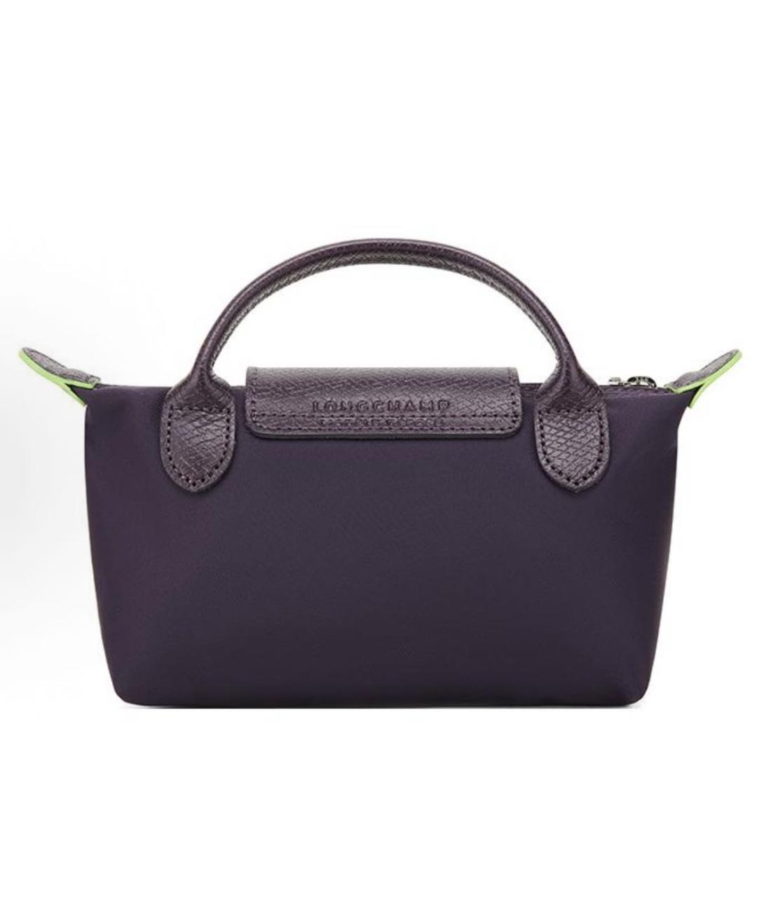 LONGCHAMP Фиолетовая сумка с короткими ручками, фото 4
