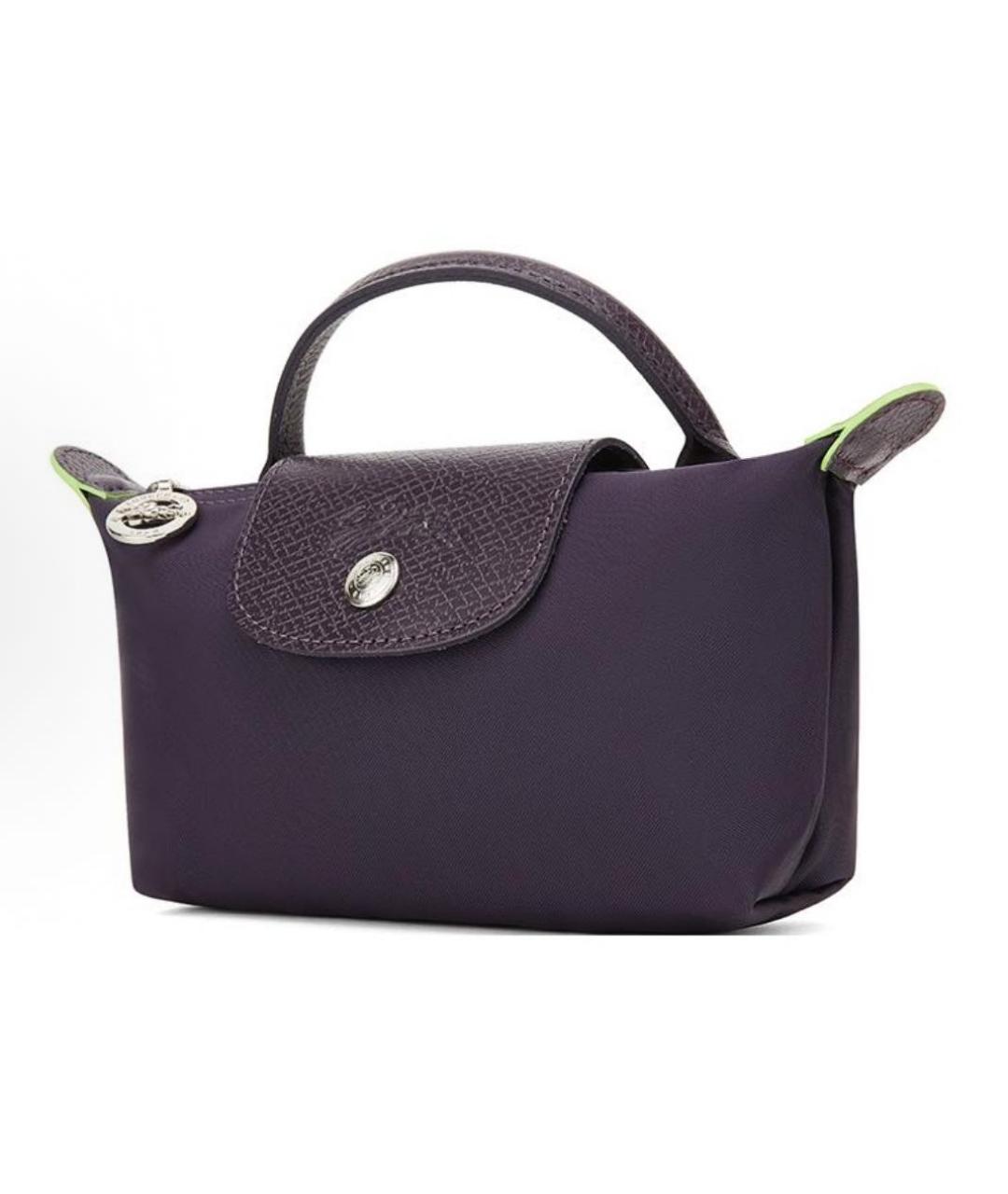 LONGCHAMP Фиолетовая сумка с короткими ручками, фото 3