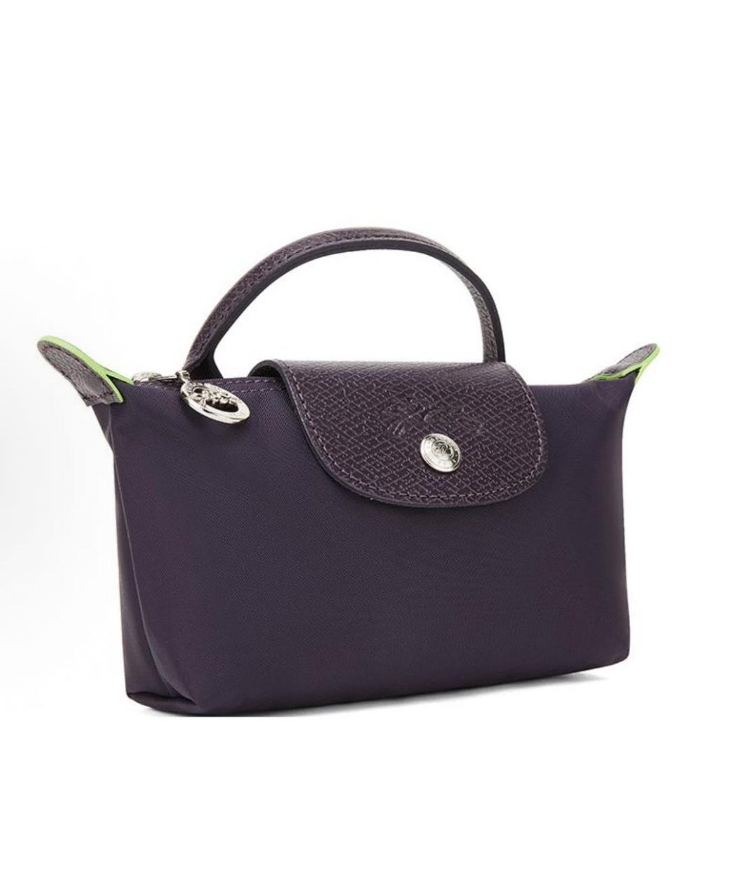 LONGCHAMP Фиолетовая сумка с короткими ручками, фото 2
