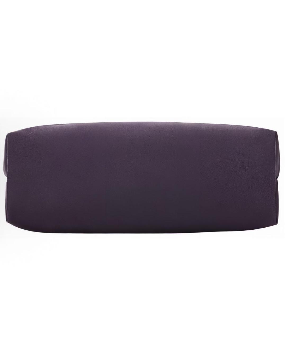 LONGCHAMP Фиолетовая сумка с короткими ручками, фото 5