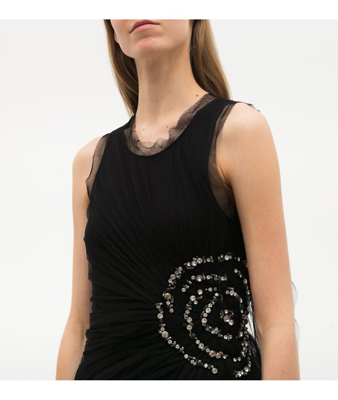 VALENTINO Черная хлопковая блузы, фото 5