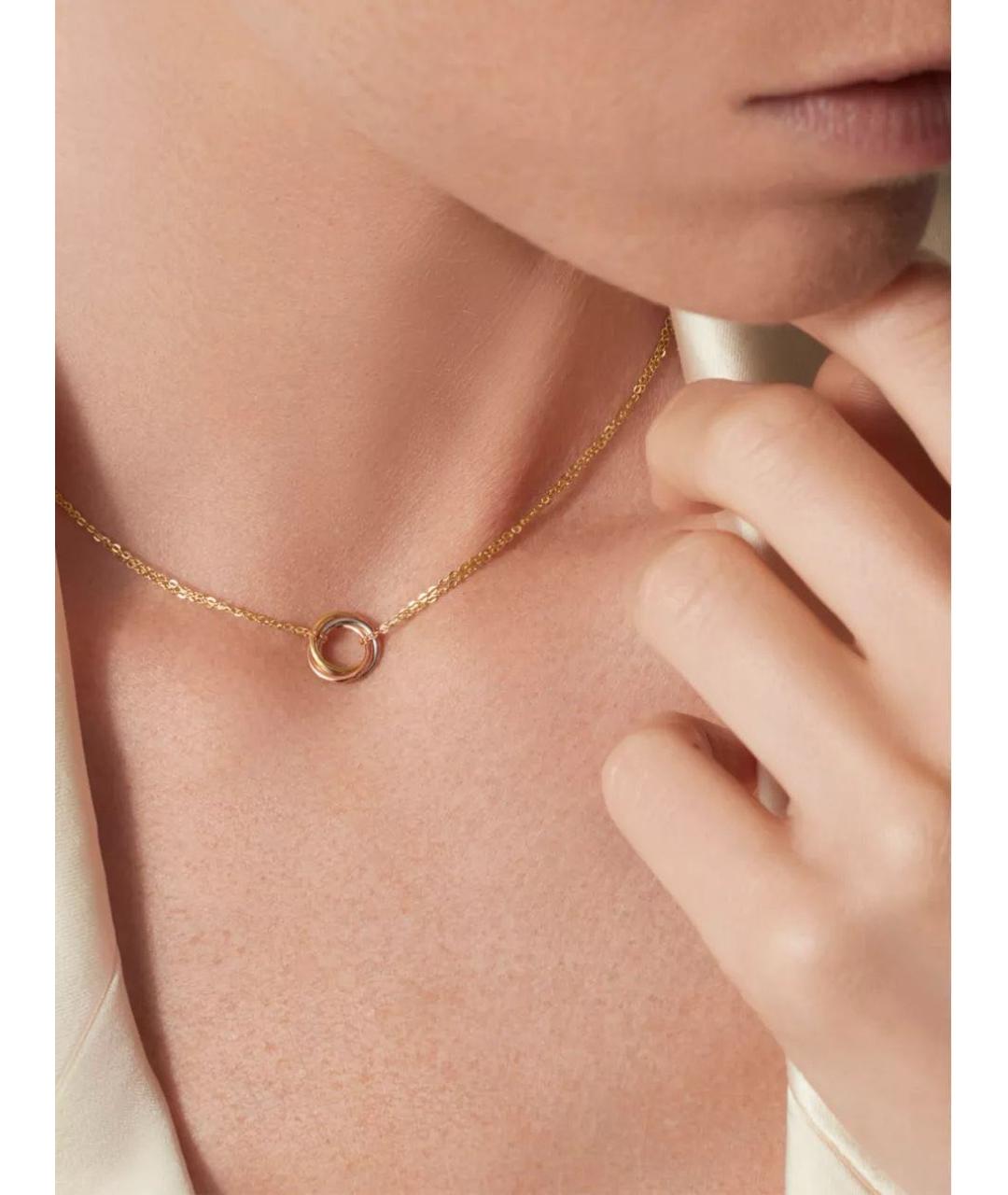 CARTIER Золотое колье из желтого золота, фото 4