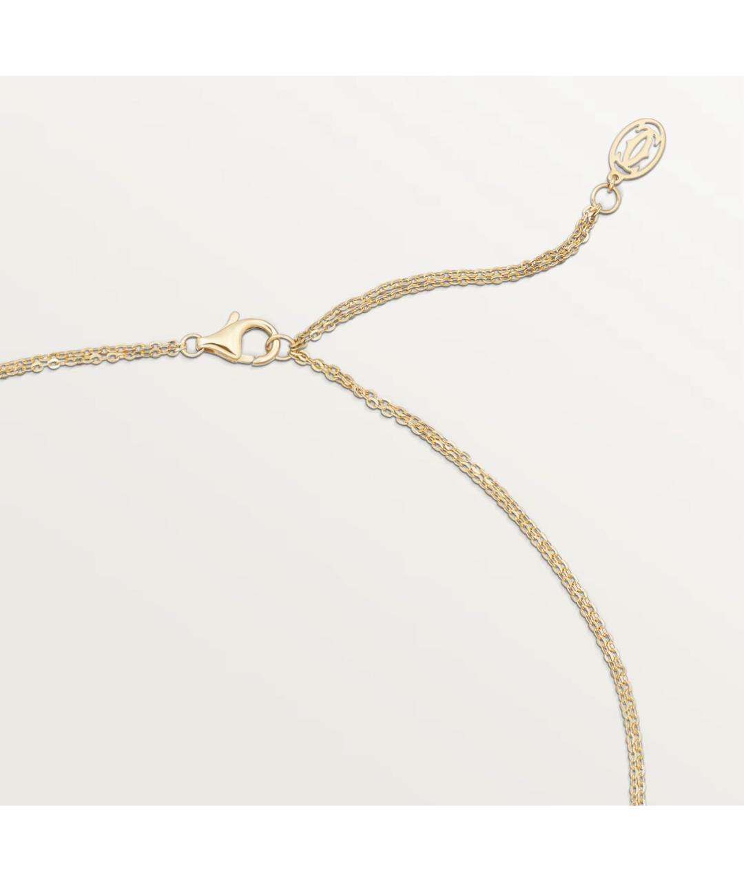 CARTIER Золотое колье из желтого золота, фото 3