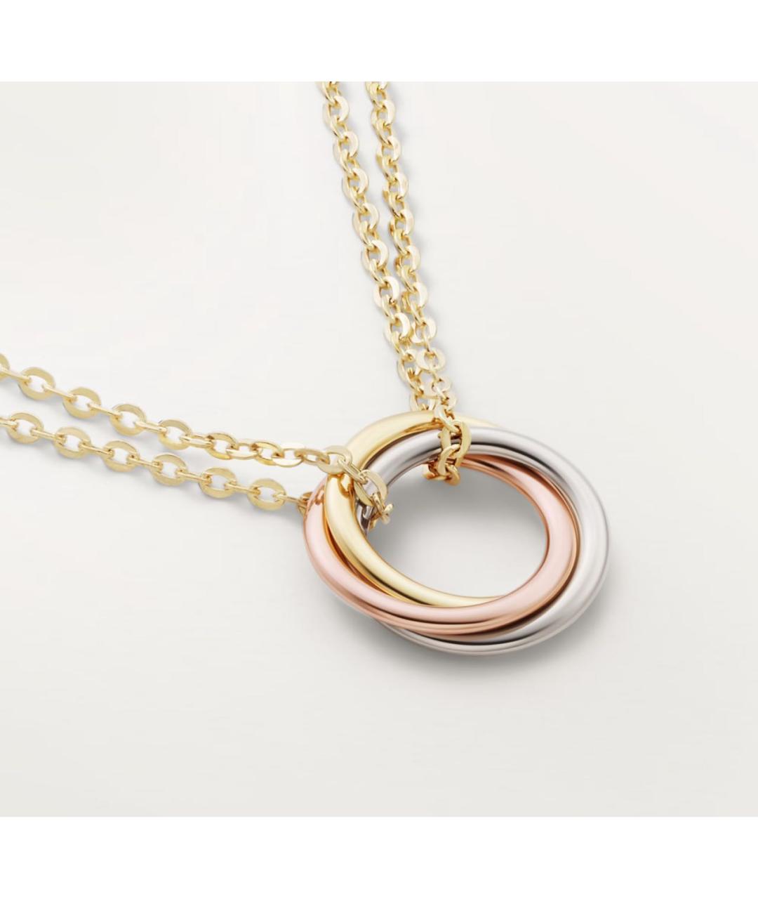 CARTIER Золотое колье из желтого золота, фото 2
