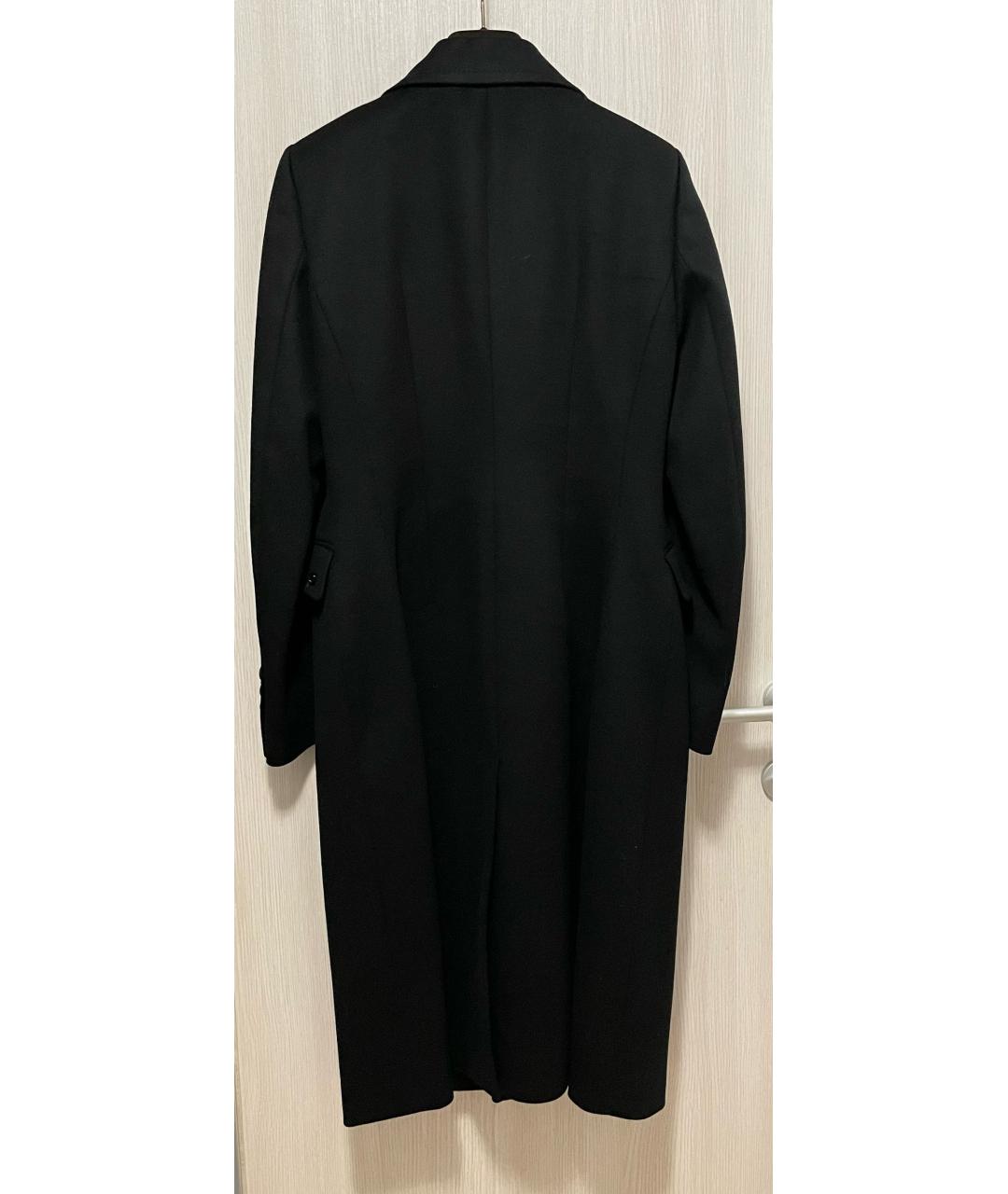 GUCCI Черное шерстяное пальто, фото 2