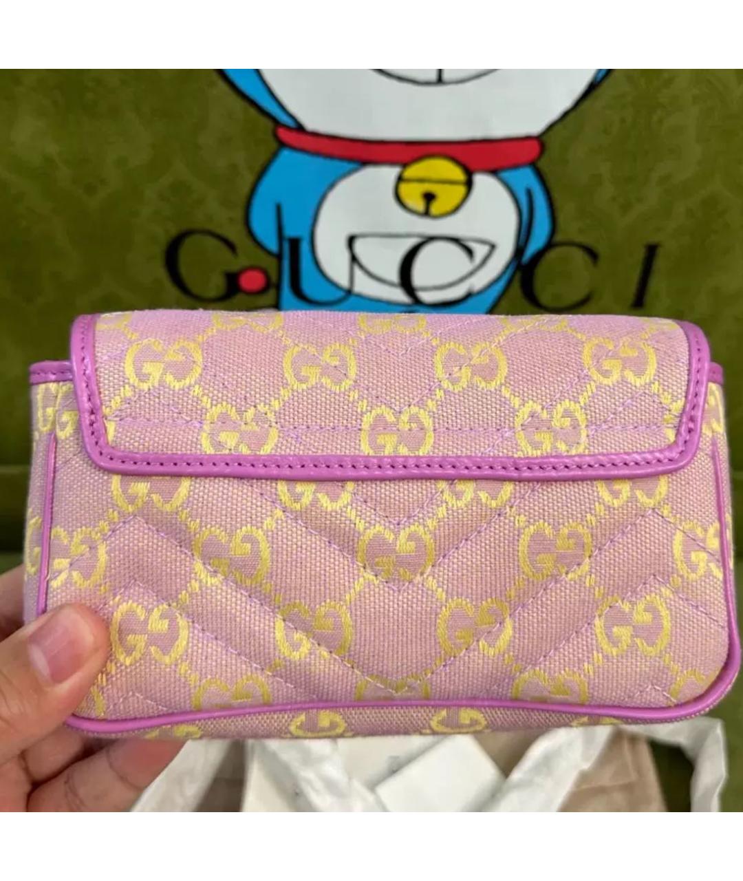 GUCCI Мульти тканевая сумка через плечо, фото 4