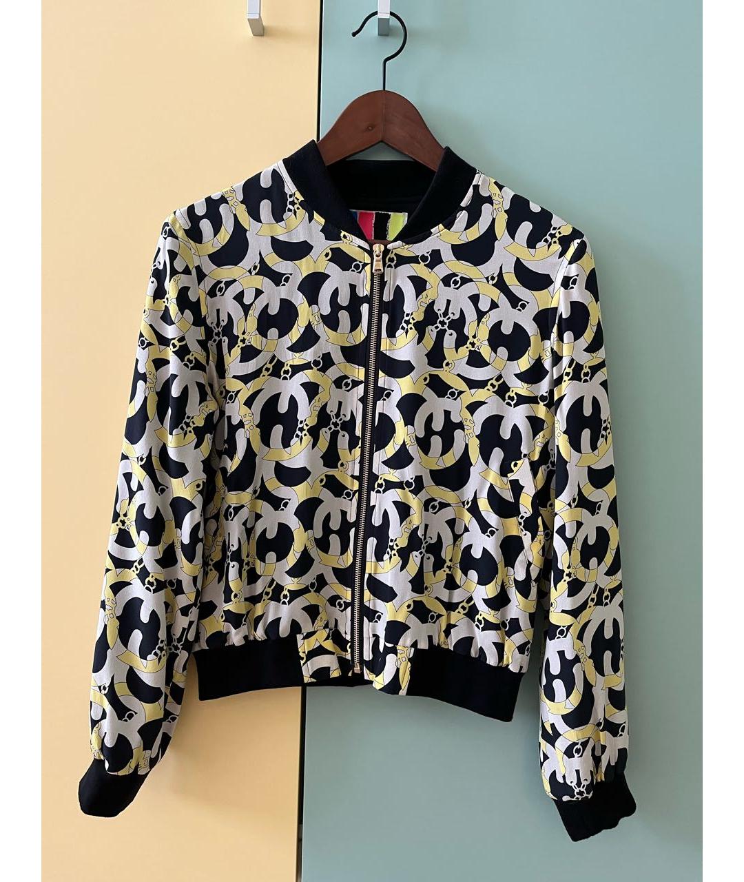 MSGM Мульти шелковая куртка, фото 9