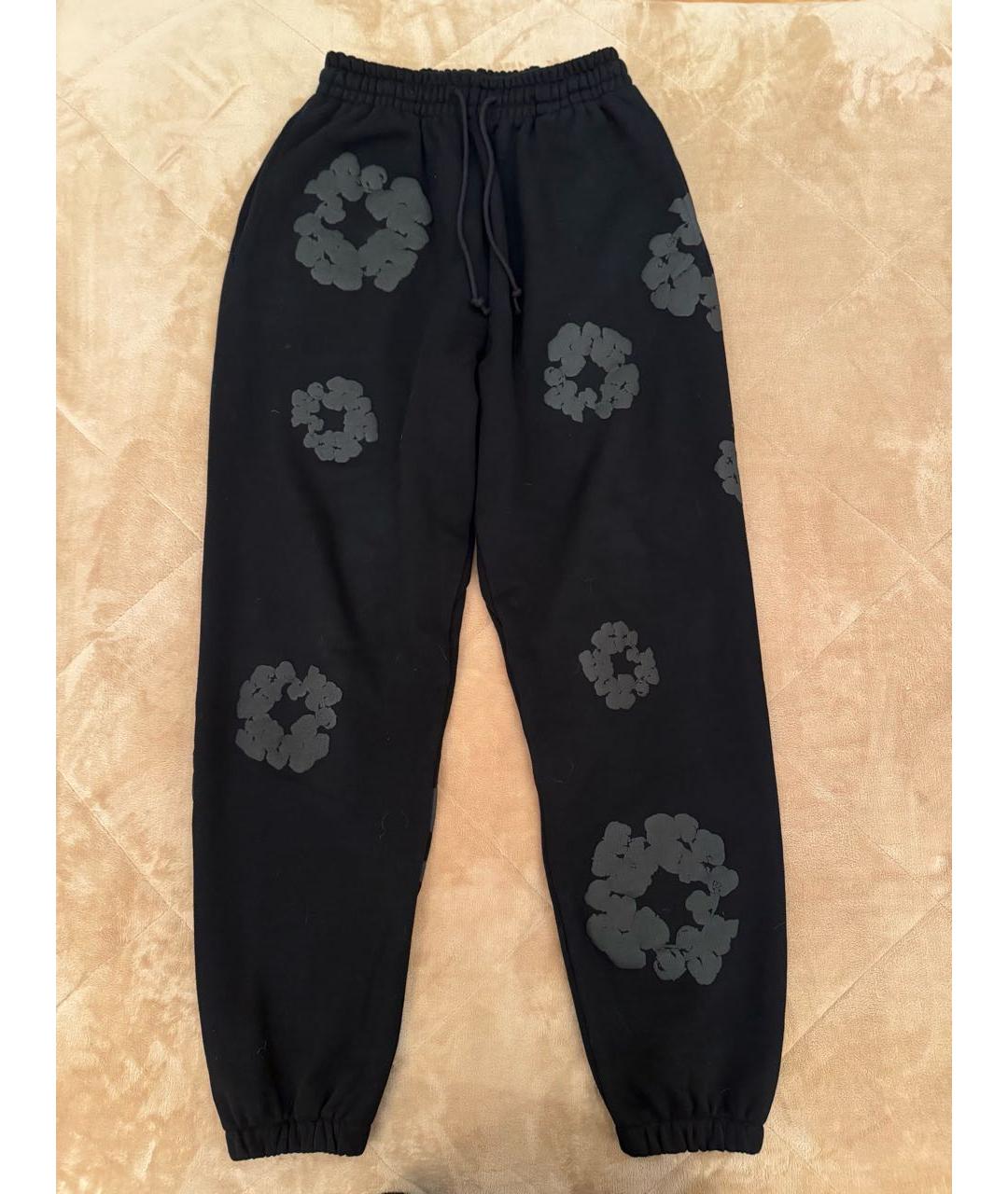 Denim Tears Черные хлопковые повседневные брюки, фото 5