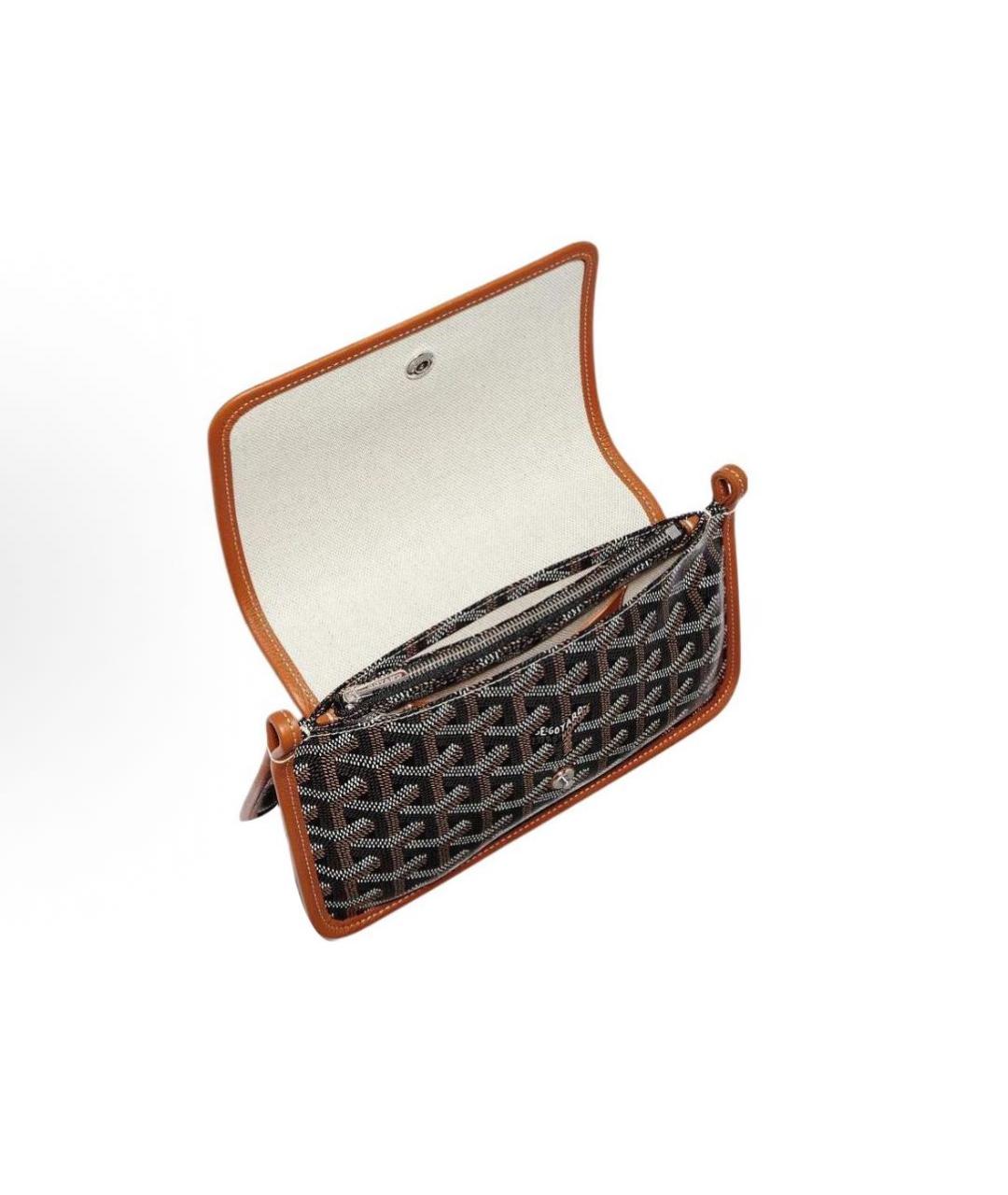 GOYARD Антрацитовая сумка через плечо, фото 4