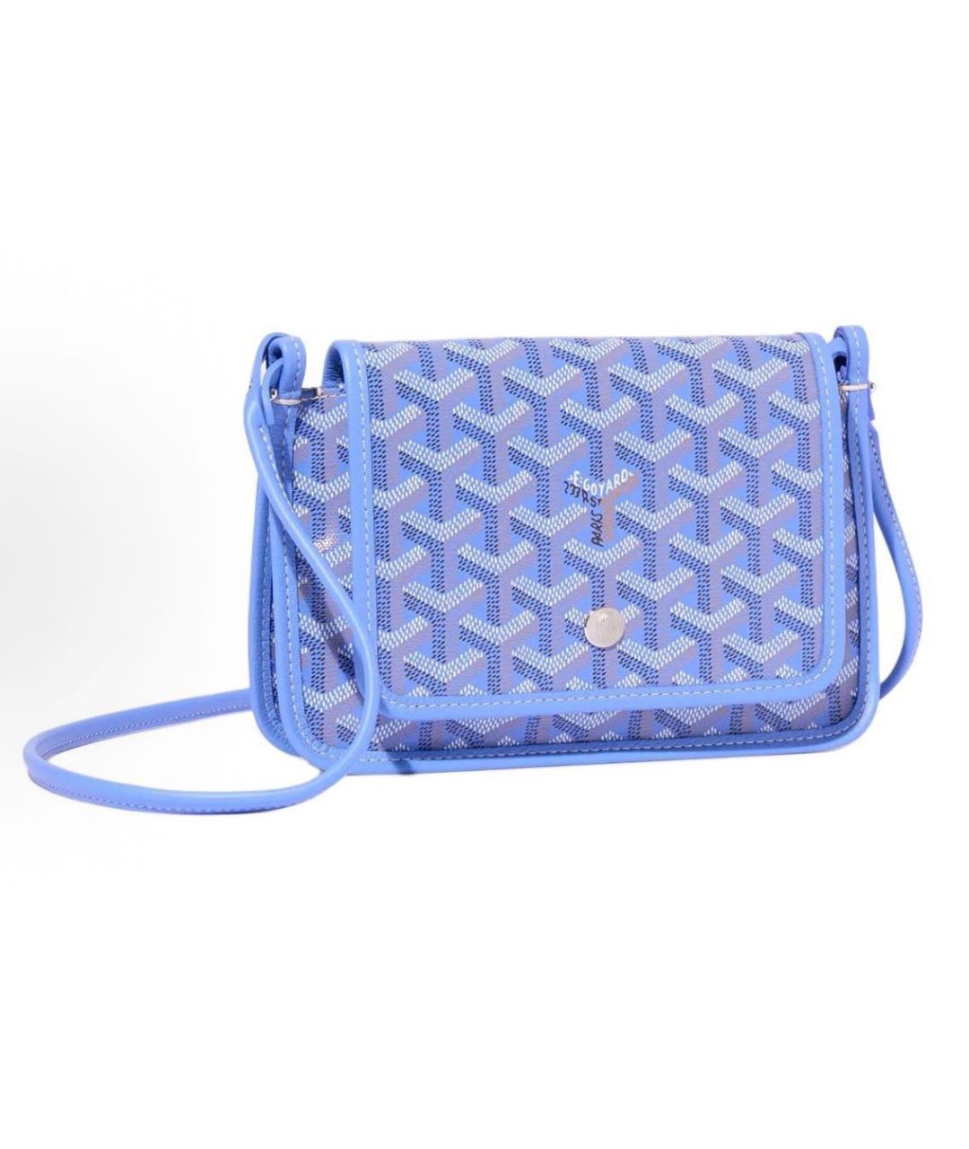 GOYARD Голубая сумка через плечо, фото 2