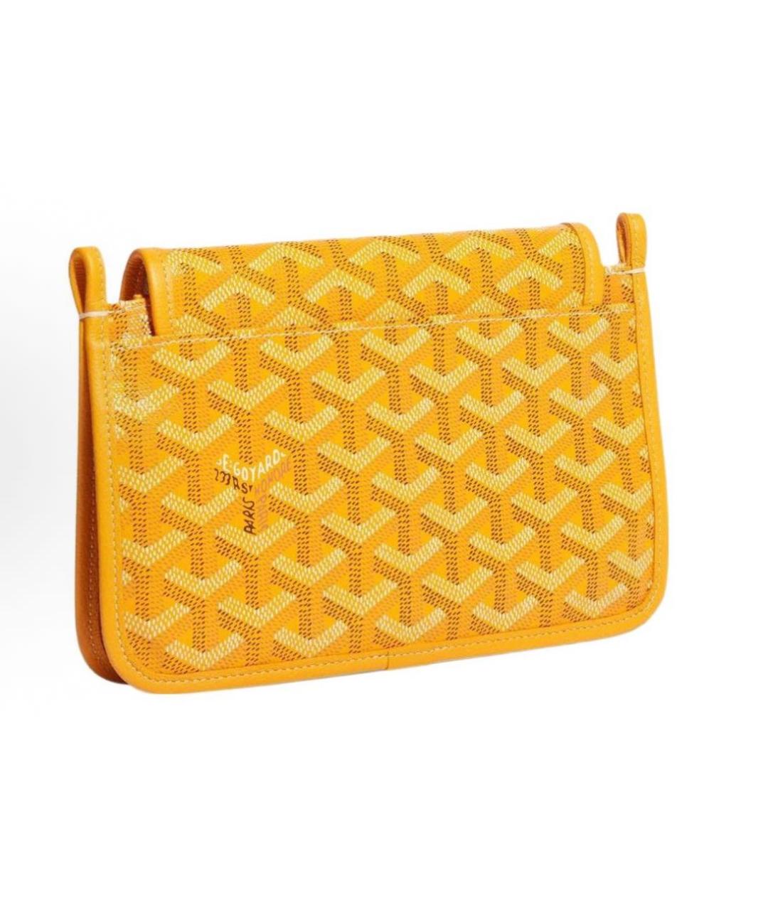 GOYARD Желтая сумка через плечо, фото 3