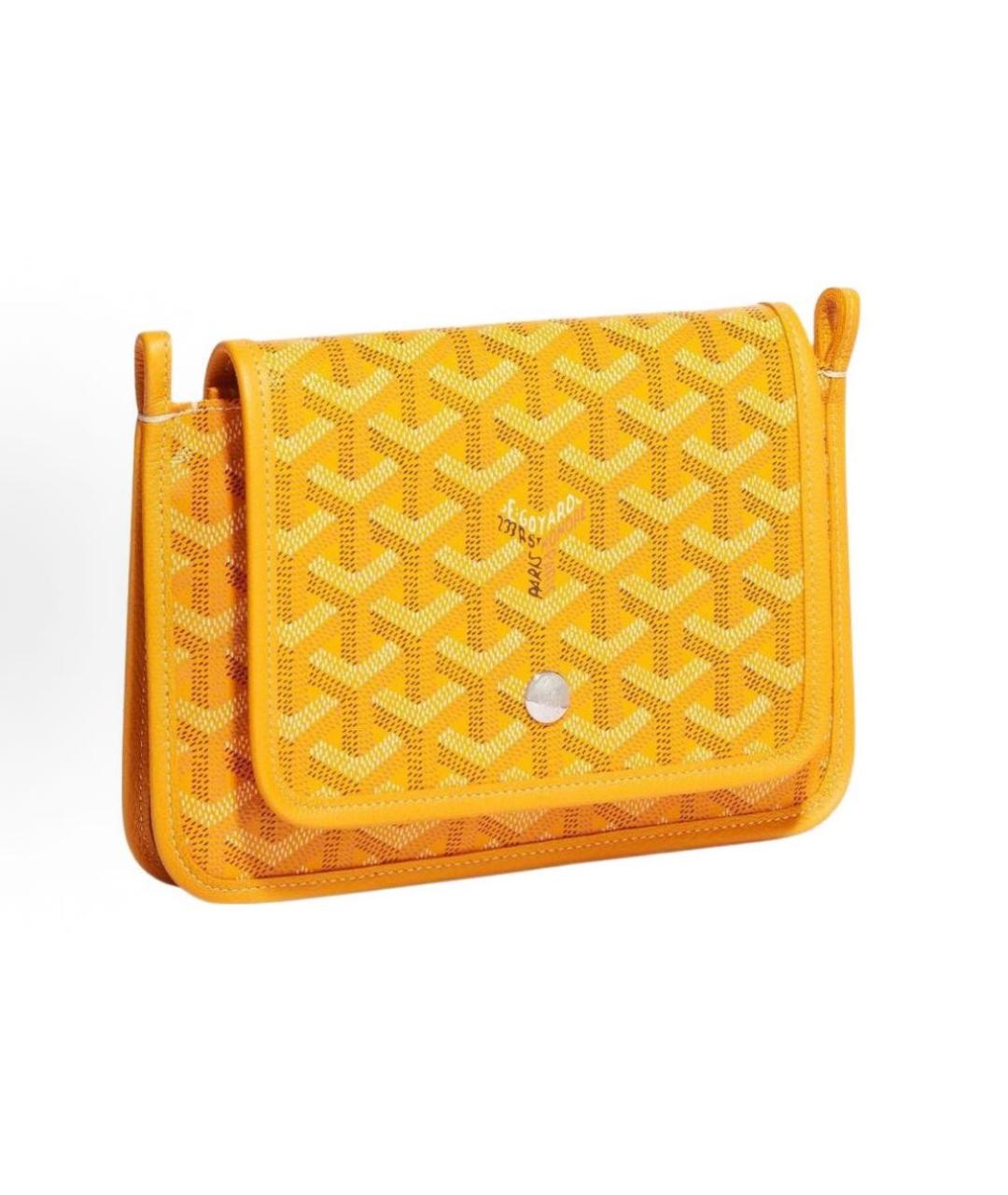 GOYARD Желтая сумка через плечо, фото 2