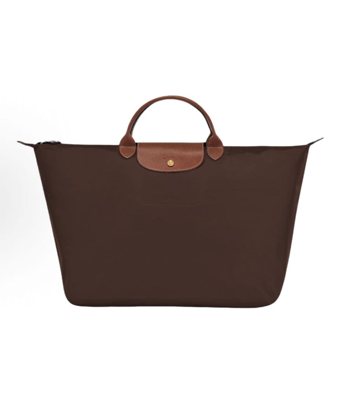 LONGCHAMP Коричневая дорожная/спортивная сумка, фото 2