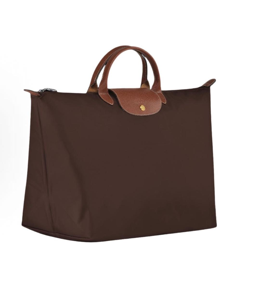 LONGCHAMP Коричневая дорожная/спортивная сумка, фото 3